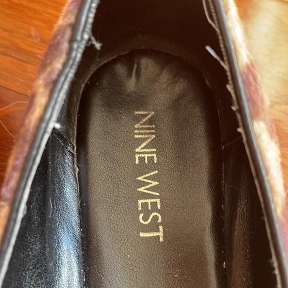 Nine West animal print flat sz 6.5 - Picture 2 of 4